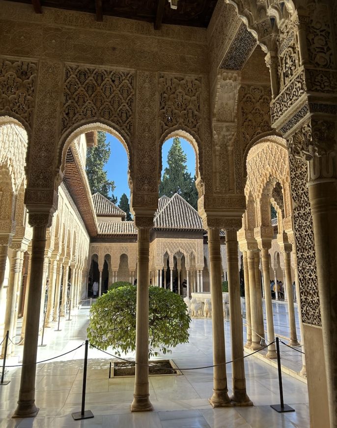 granada spain famous arches