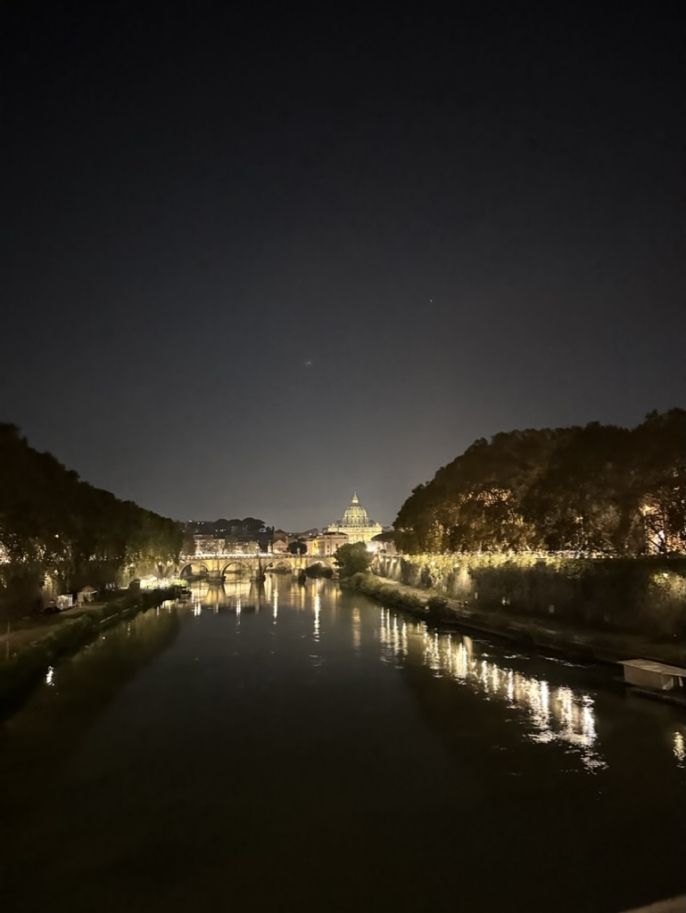 places to go in rome night