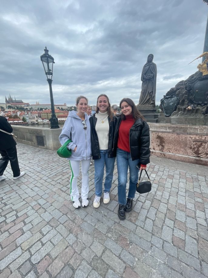 prague study abroad students monuments