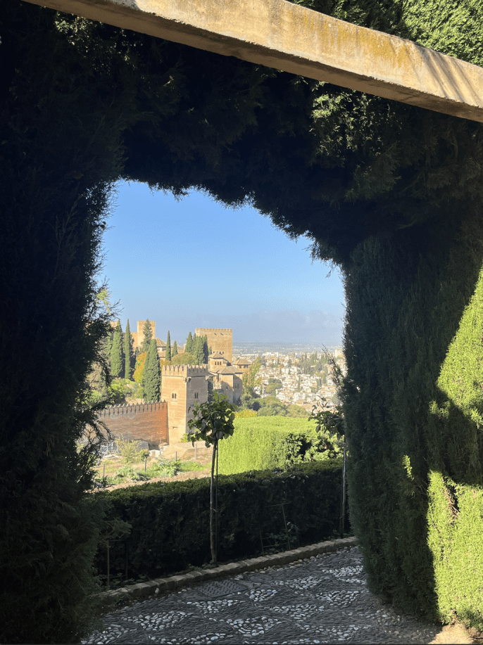 europe travel granada overlook