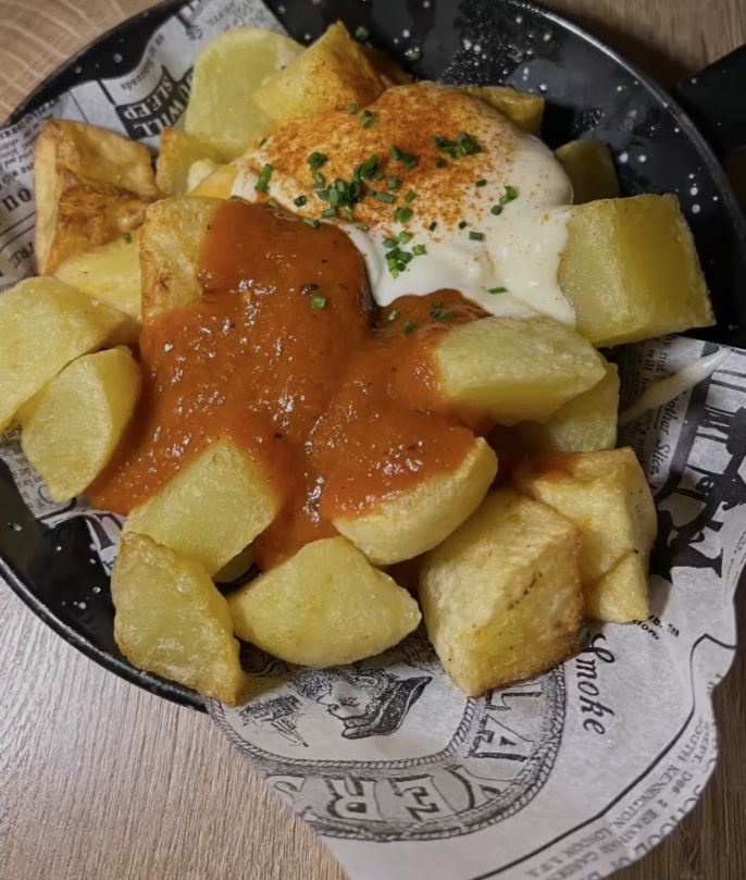 tapas potatoes barcelona abroad