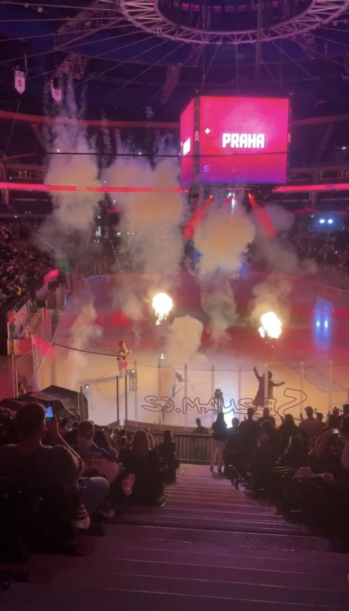 prague study abroad arena show ice