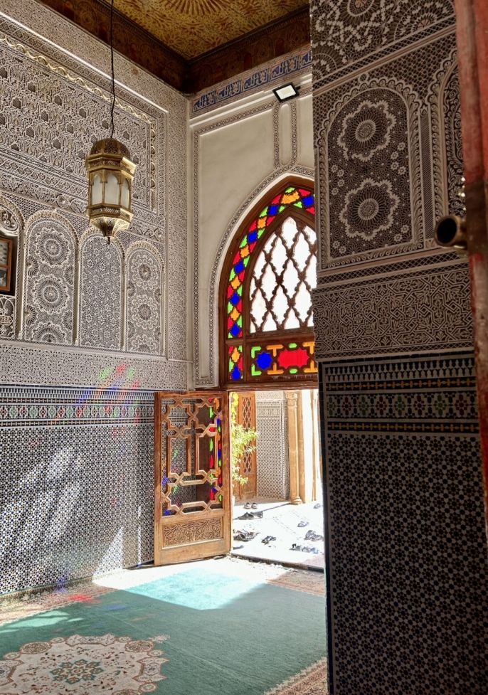 study abroad architecture stained glass