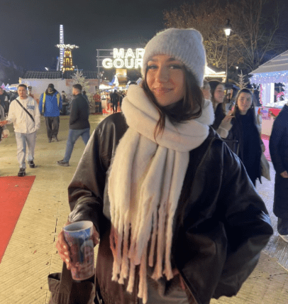 paris christmas market abroad student