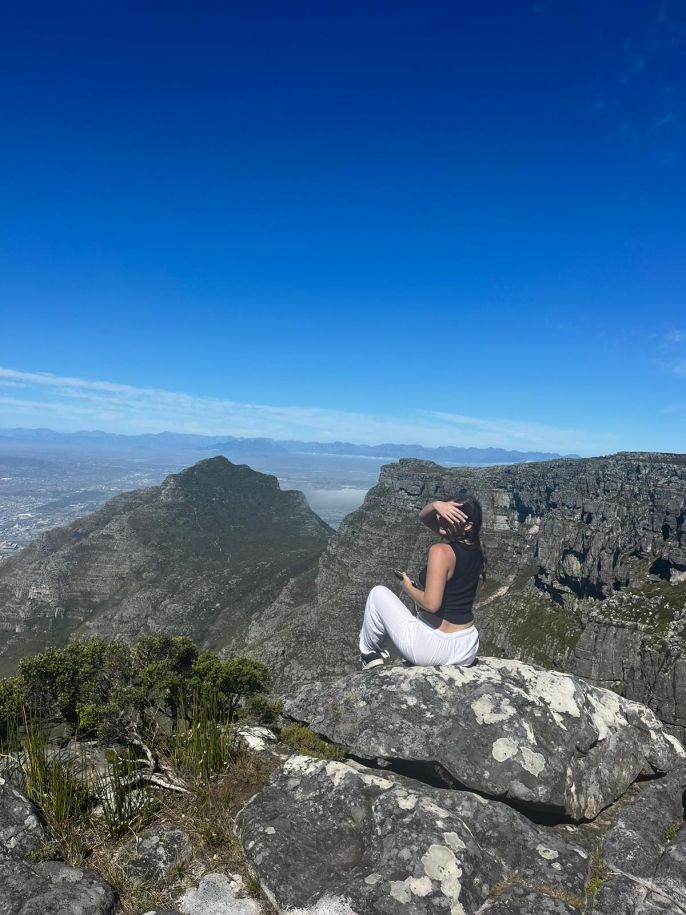 abroad travel mountains overlook