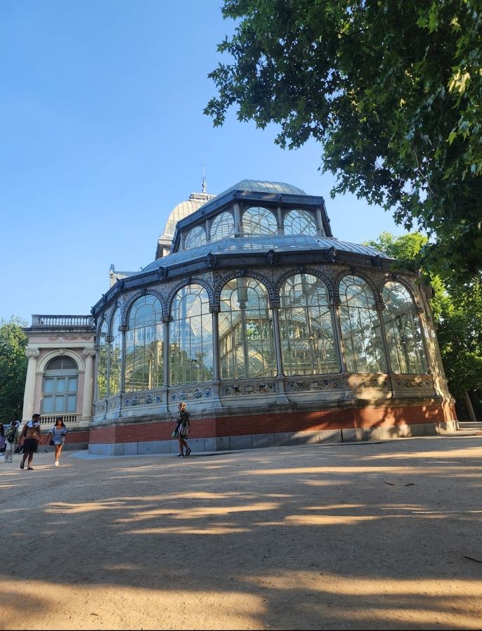 Palacio de Cristal (Glass House) in Retiro 