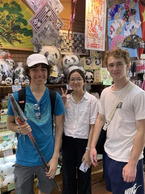 Group 3 students in Yokohama