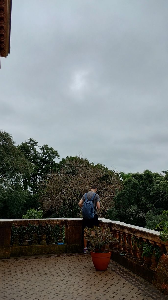 Villa Ocampo's balcony
