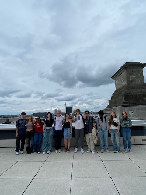 A Rainy Day at the Reichstag
