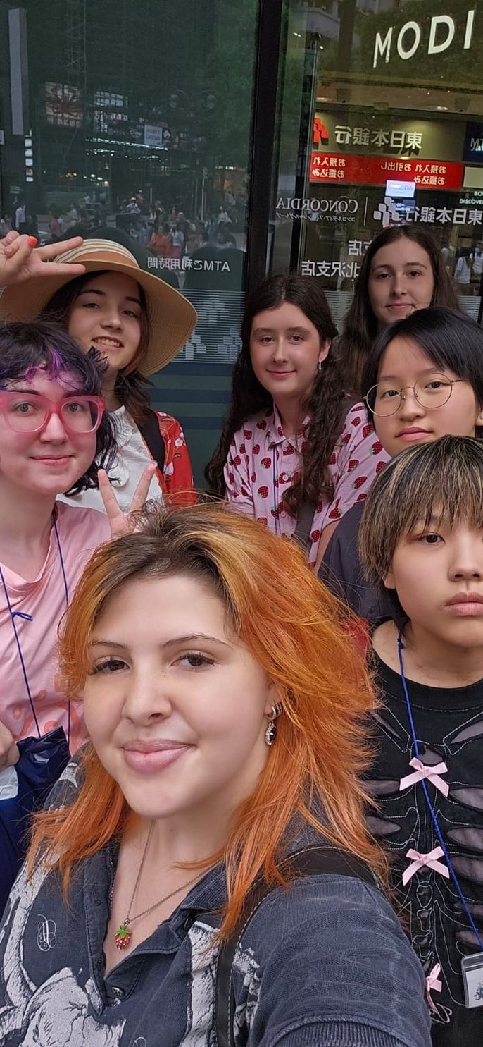Global Navigators hanging out in Shibuya.