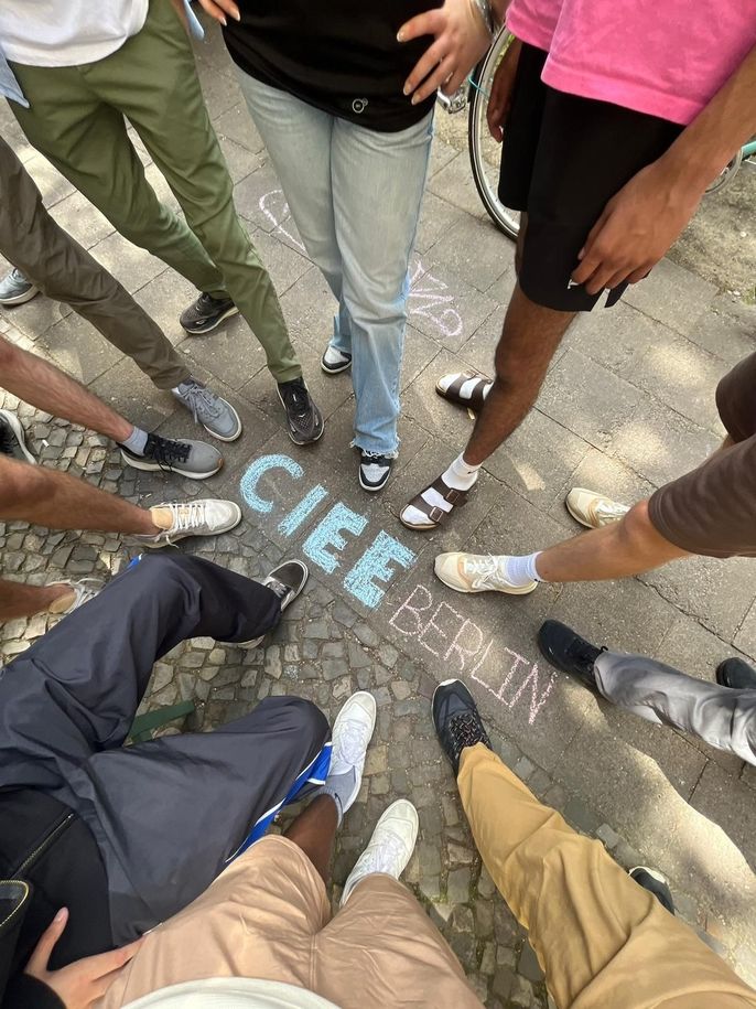 Stepen into Ciee Berlin