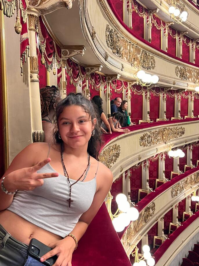 Exploring the Majestic Teatro alla Scala!