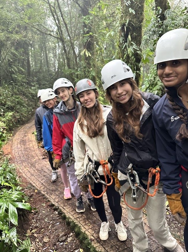 Ziplining