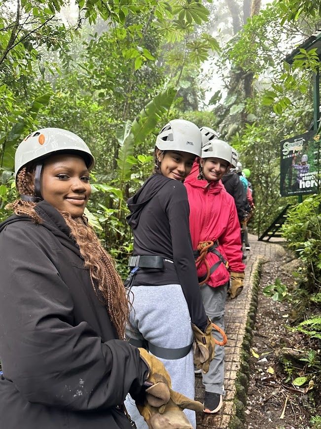 Ziplining