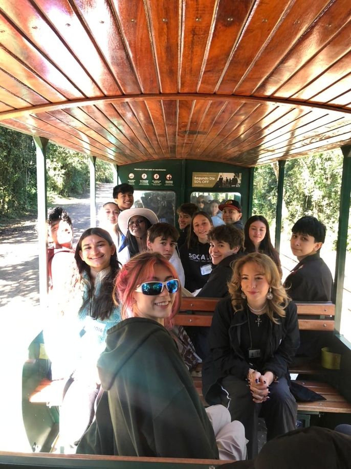 On the way to the falls