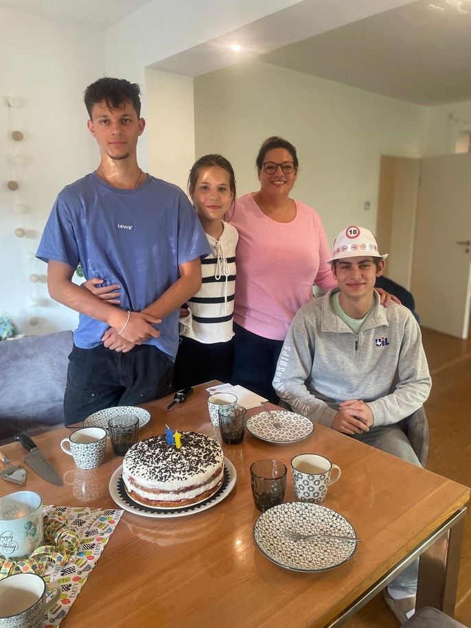 birthday with family 