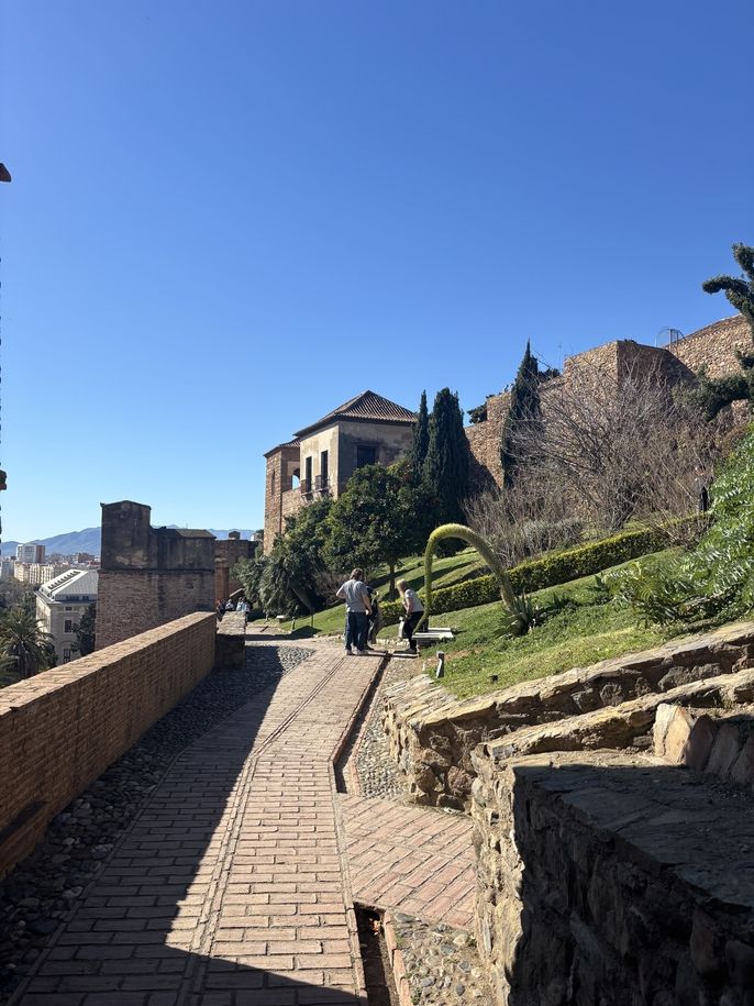 The Alcazaba of Málaga, an 11th-century fortress
