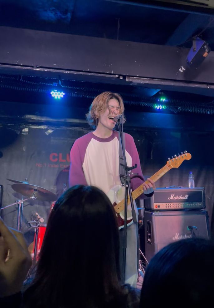 Band Default performing at Club FF