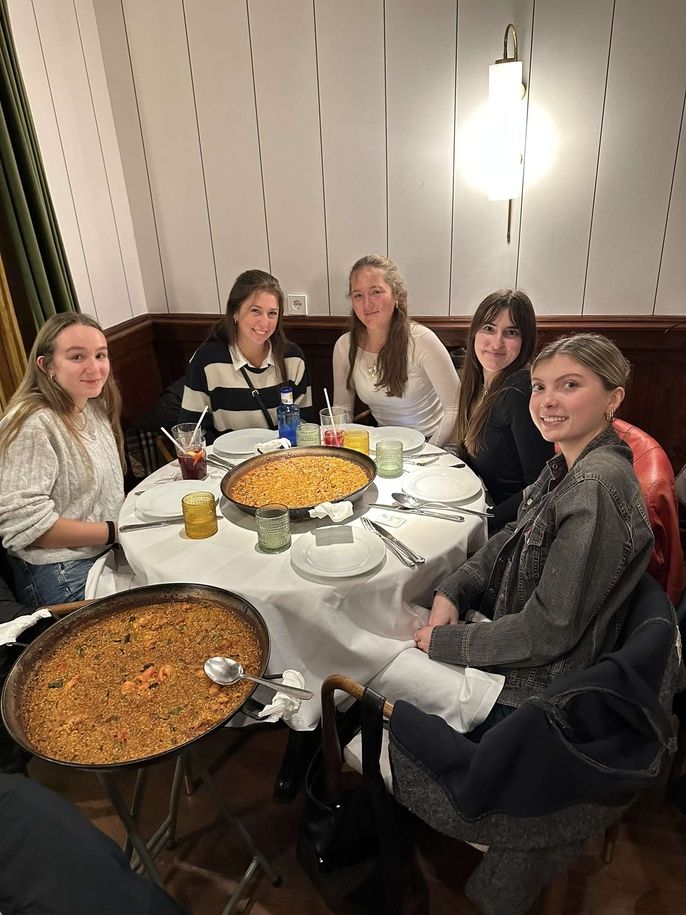 madrid study abroad CIEE paella