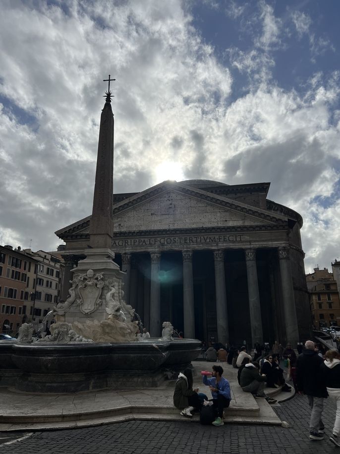 rome study abroad pantheon CIEE