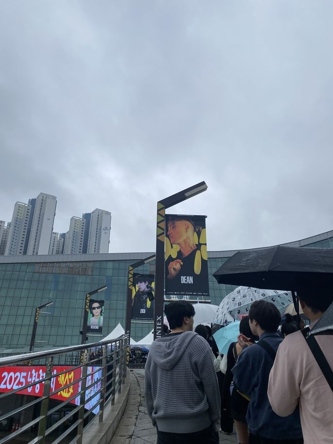 Waiting in the rain