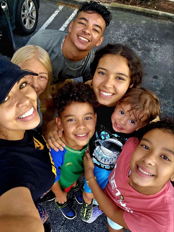Dominick with his household