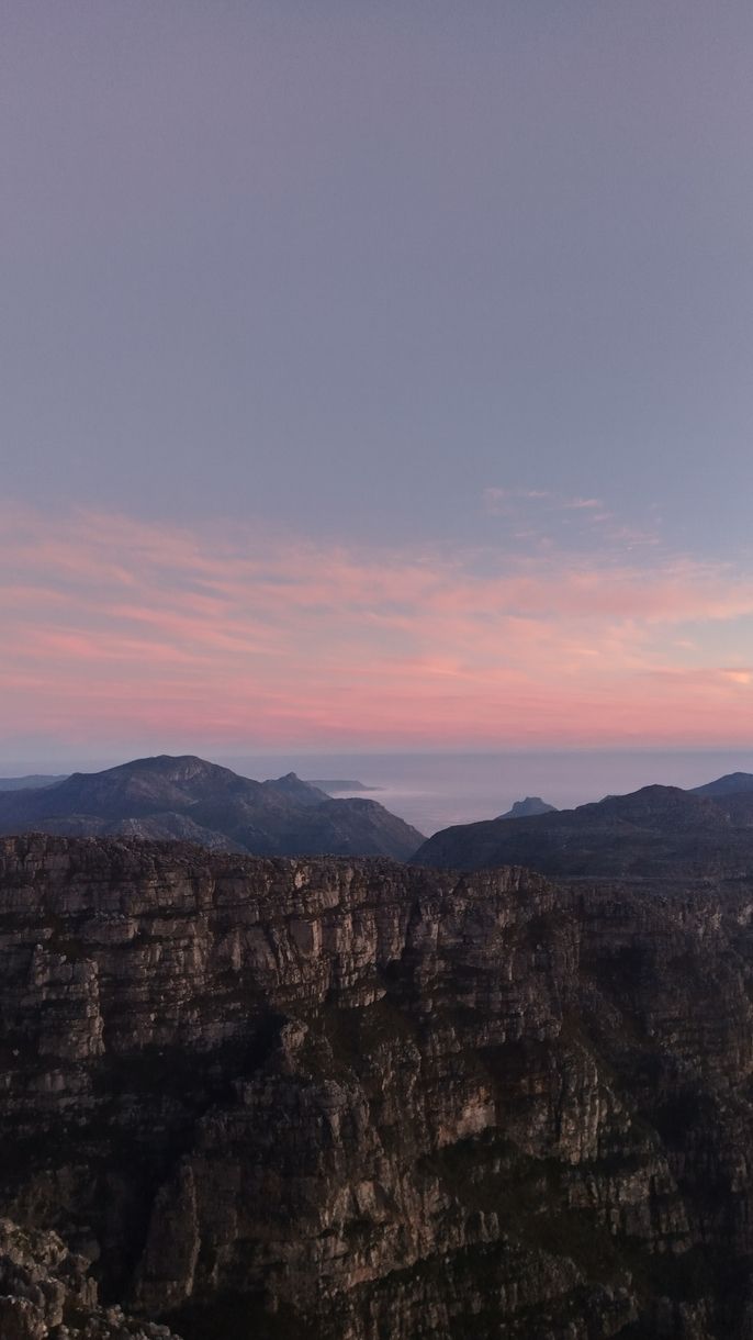Sunset on Table Mountain