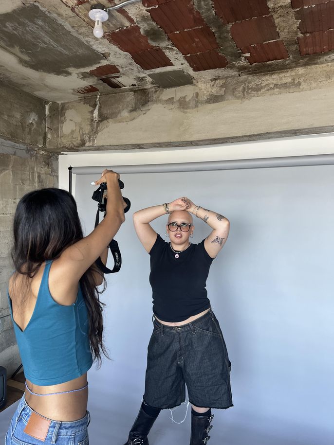 Emily album shoot