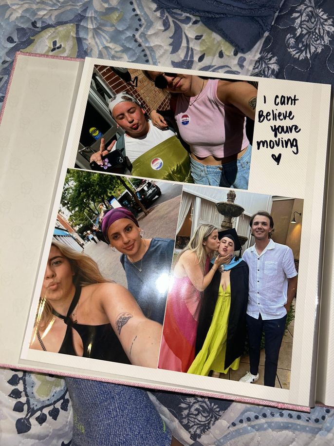 Emily friend scrapbook 