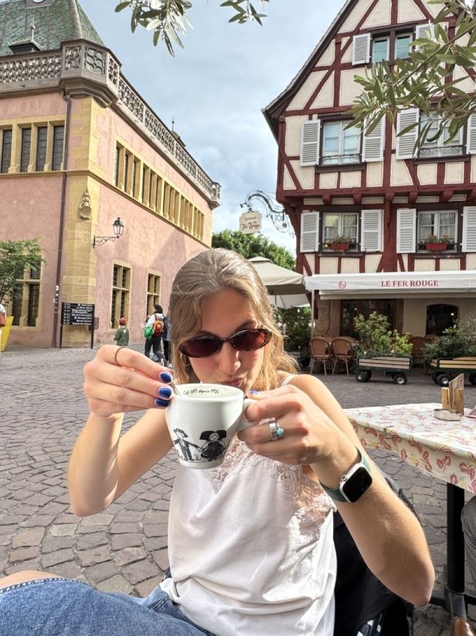 Toasting my coffee cup to the reader! 