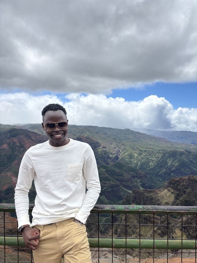 Brian made sure to take in the sites around Hawaii during his CIEE BridgeUSA Intern program.