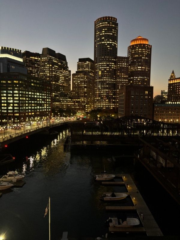 Selen was able to visit Boston during her time in the U.S.