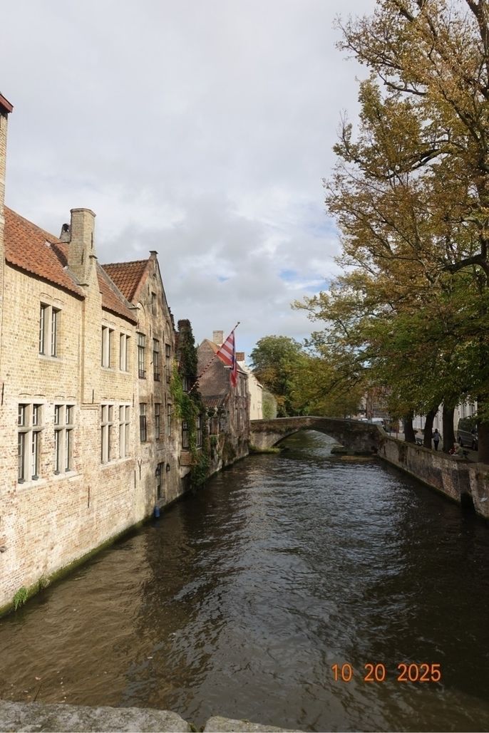 A view of Bruges, Belgium