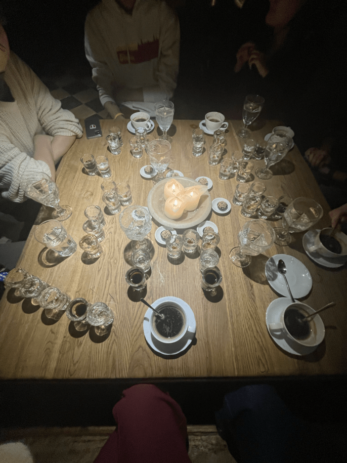 Balsam tasting at Black Magic