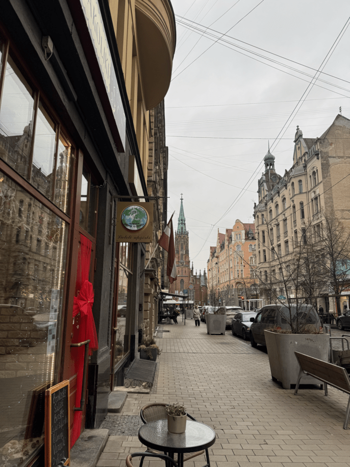 Lovely view of the street