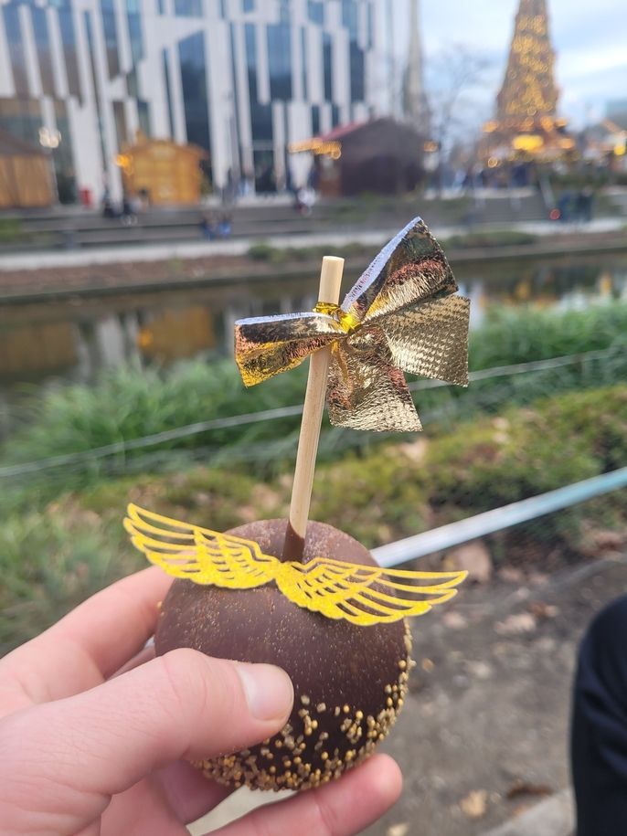 A delicious treat from the Christmas market