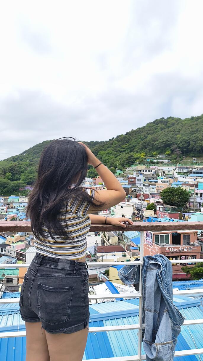Me in Gamcheon Culture Village