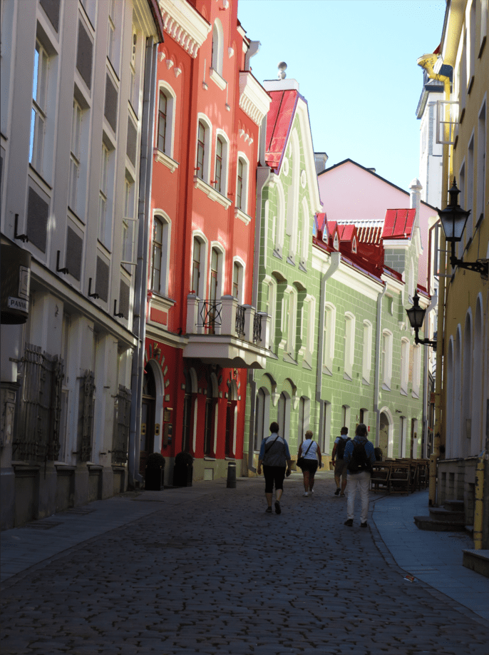 Old Town Buildings in Tallinn