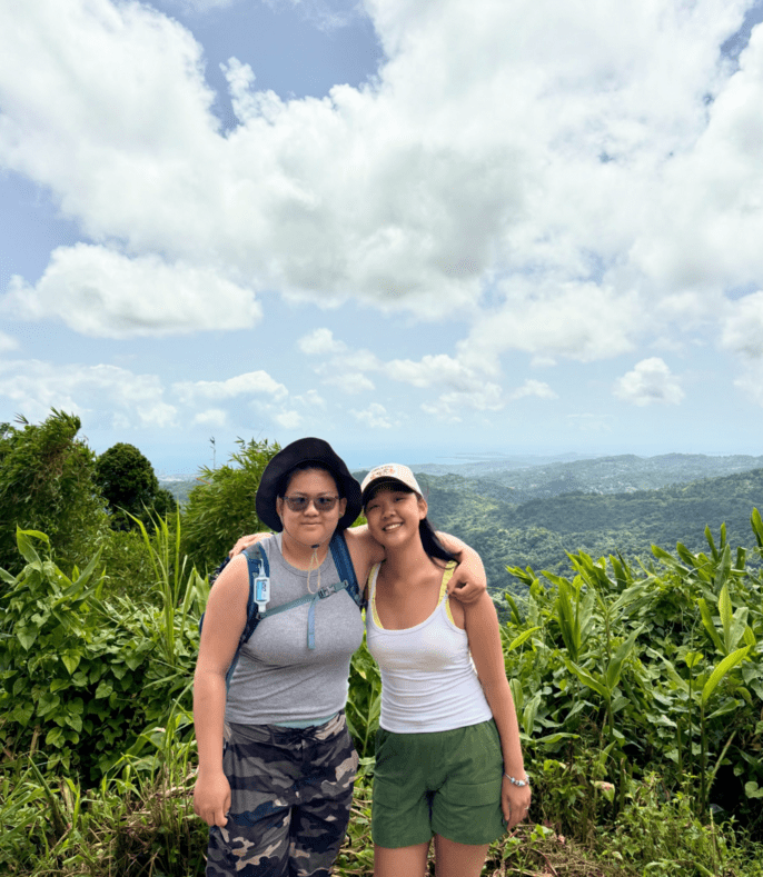 students at El Yunque