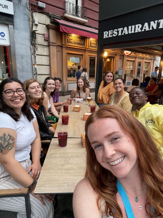 Teach in Spain teachers relaxing after a busy day