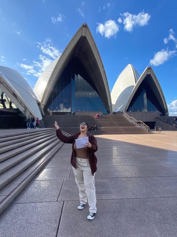 Girl in Sydney