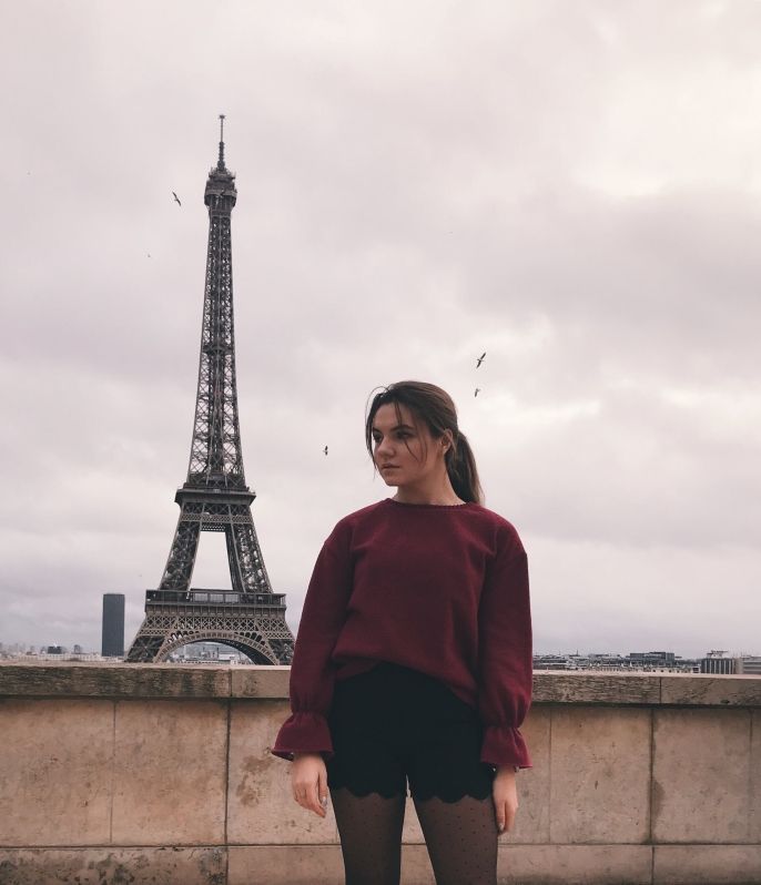 Girl in paris