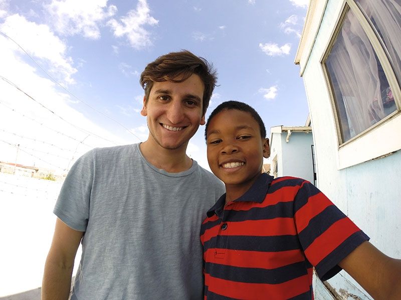Chris Grava_ With kid GoPRo