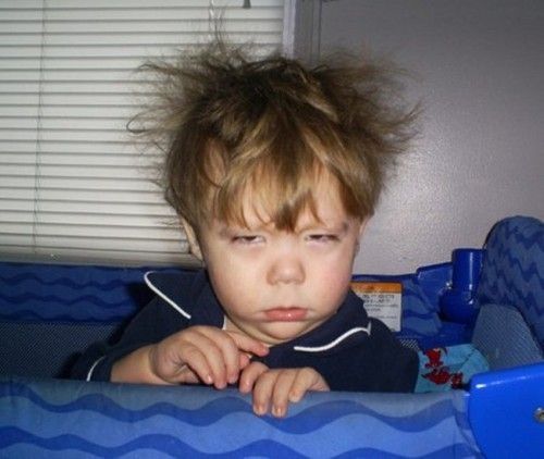 Me in the morning
