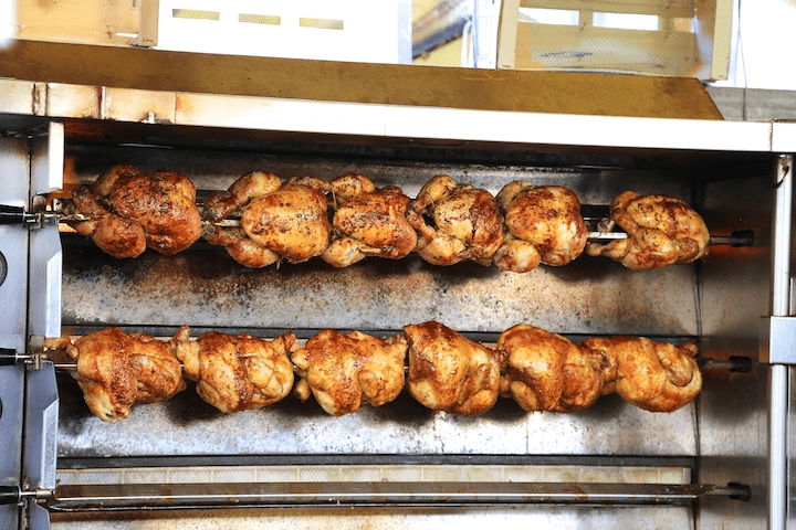 Roast-Chicken-in-Paris-Chicken-on-the-spit-at-Marche-Bastille