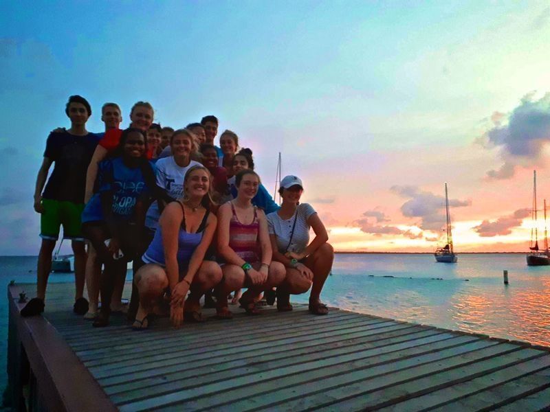 Session II sunset group photo