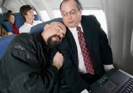 Sleep on plane