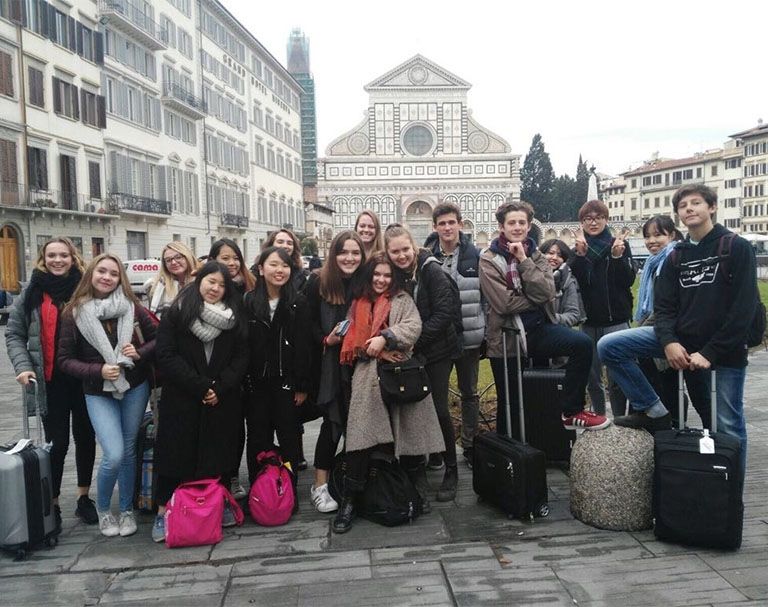 Our fantastic group for the Florence Trip