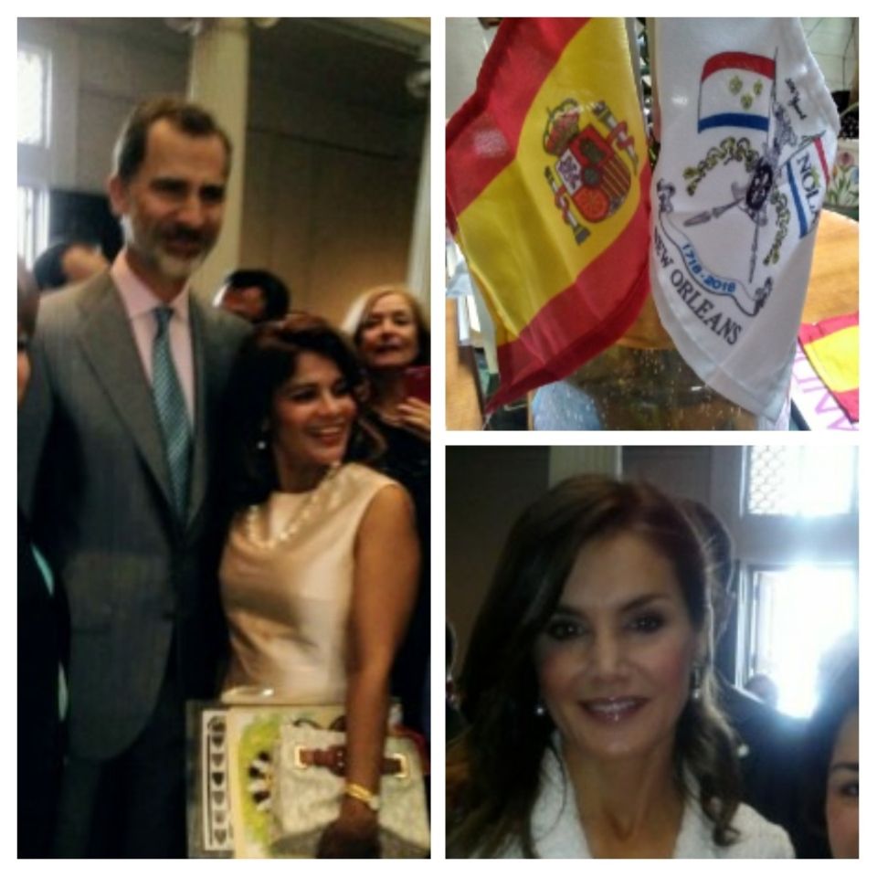 Photo for blog post King and Queen of Spain come to New Orleans USA-Spain link- Ole! and Jazz Rock! together