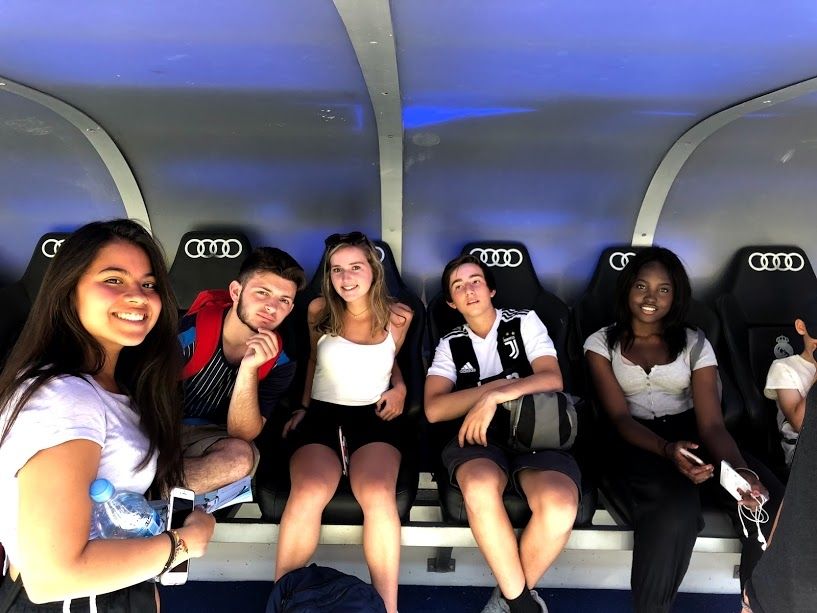 Photo for blog post Scoring at Santiago Bernabéu Stadium!